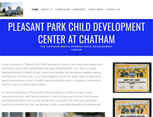 Tablet Screenshot of pleasantpark.com
